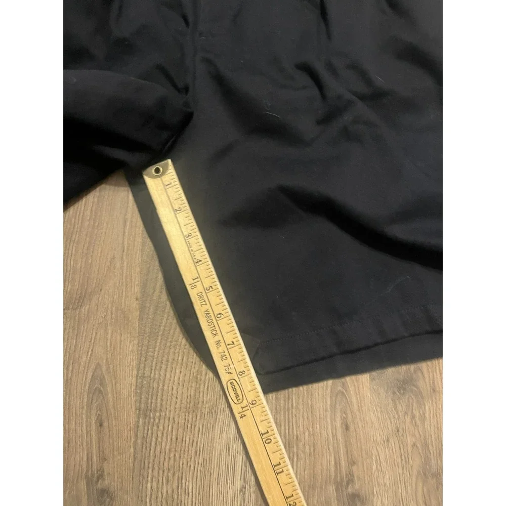 Eddie Bauer Short, Men's Size 42, Black, Dress Shorts, Pleated
